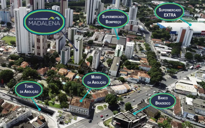 Imagem Apartamento com 2 Quartos à Venda, 50 m² em Madalena - Recife
