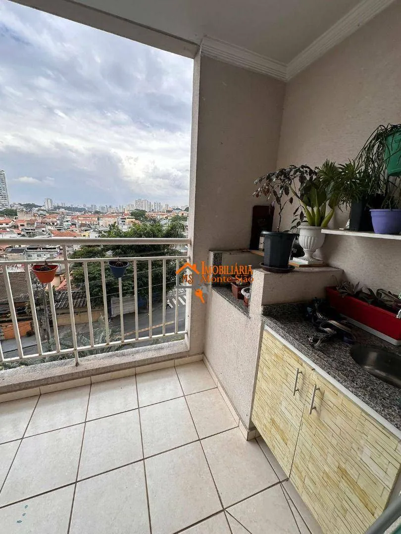 Imagem Apartamento 77m² à Venda no Parque Residence | 3 Dorms (1 Suíte) | Varanda Gourmet | Lazer Completo | Ao Lado do Shopping Maia