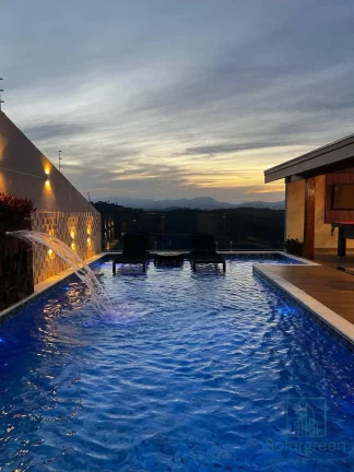 Casa Alto Padrão 3 Dorms, Sendo 1 Suíte à Venda, P/ R$1790.000,00 em Estrada do Santíssimo