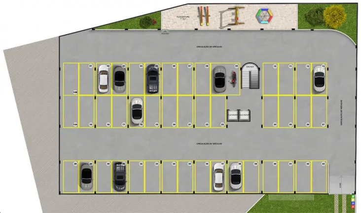Imagem Apartamento com 3 Quartos à Venda, 86 m² em Próspera - Criciúma