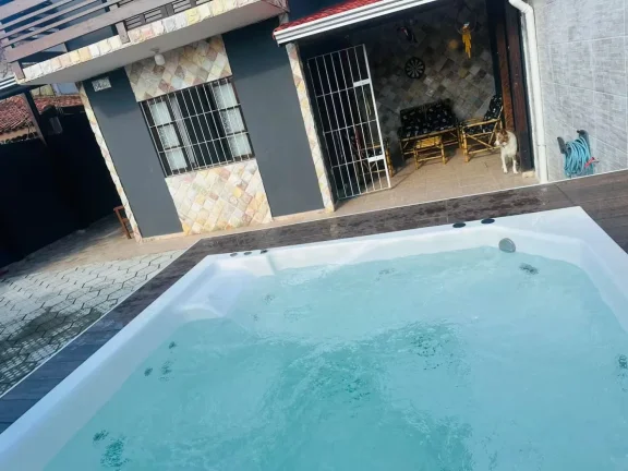 Imagem Casa para Venda em Itanhaém, Cibratel II, 2 dormitórios, 2 banheiros, 1 vaga