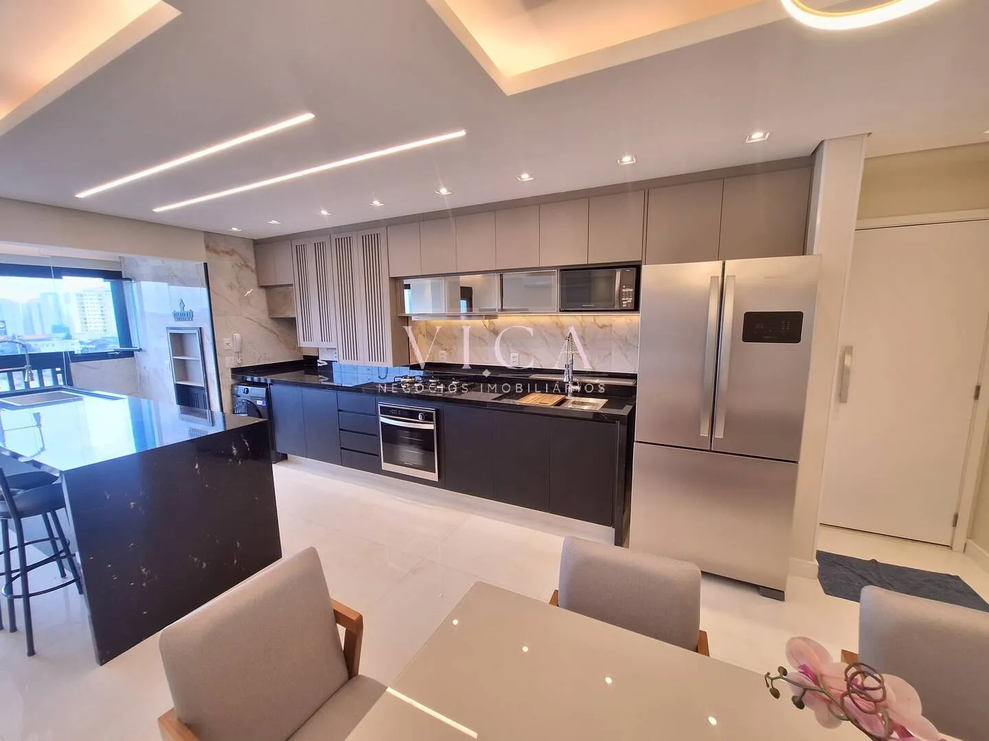 Imagem Apartamento mobiliado com 86m² -2 suítes - aluguel por R$ 6.000 -Barueri/SP