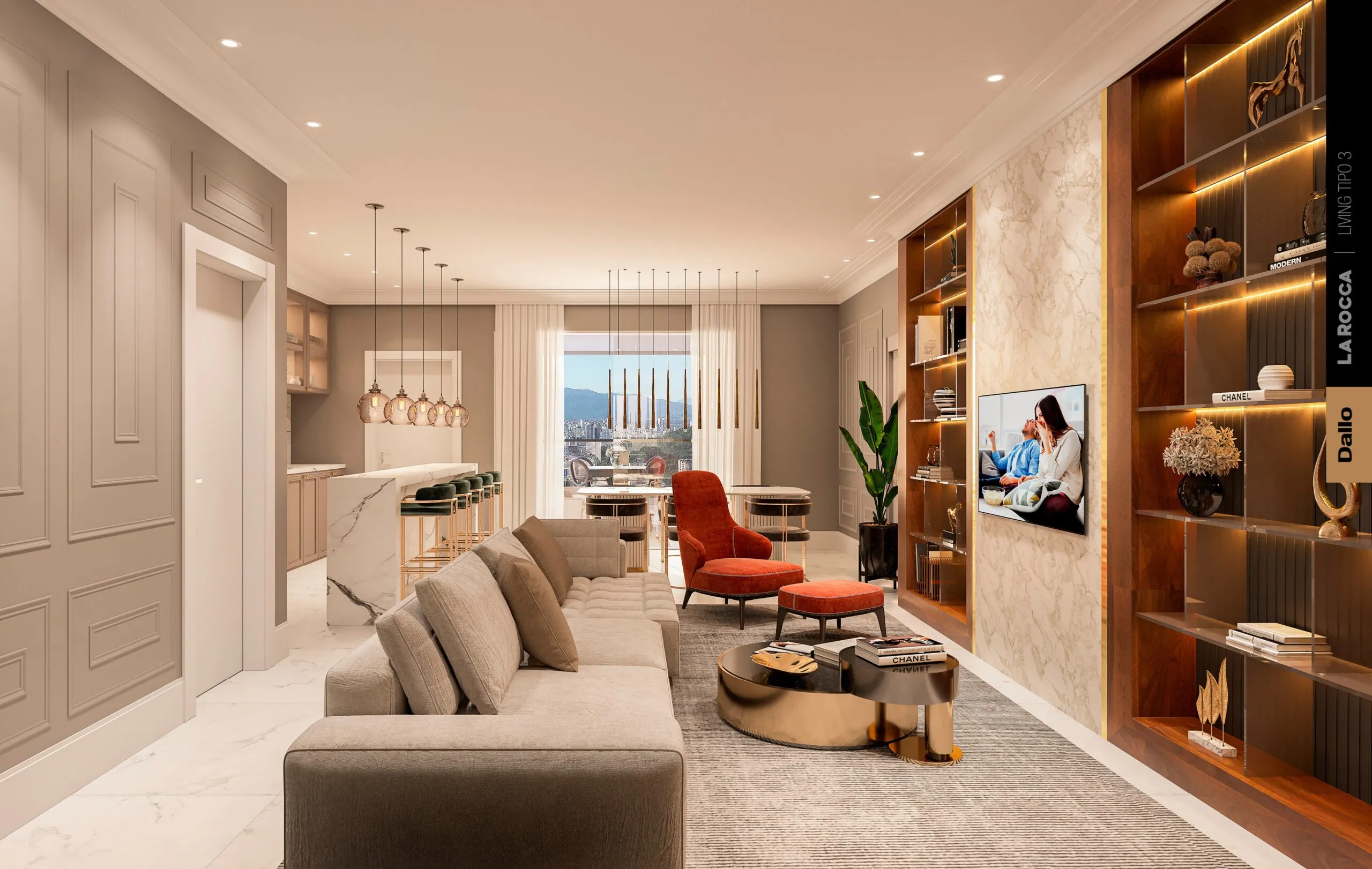 Imagem Apartamento com vista para o mar à venda com 164m2 por R$ 2.964.000,00