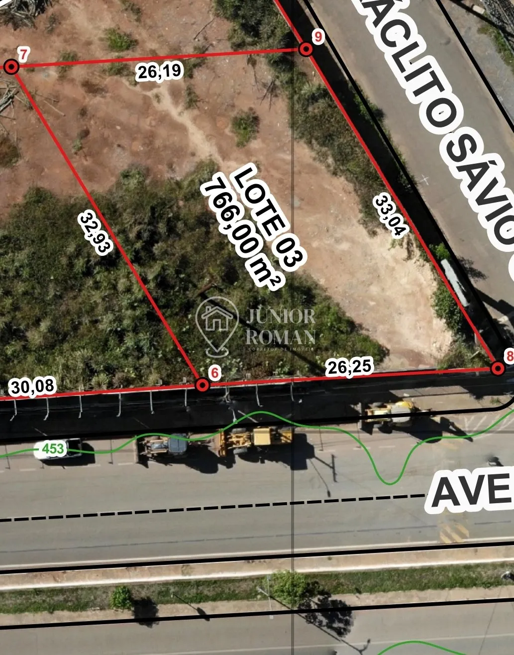 Foto do imóvel LOTE 766M2 NA AV CLERISTON ANDRADE - BARREIRAS/BA