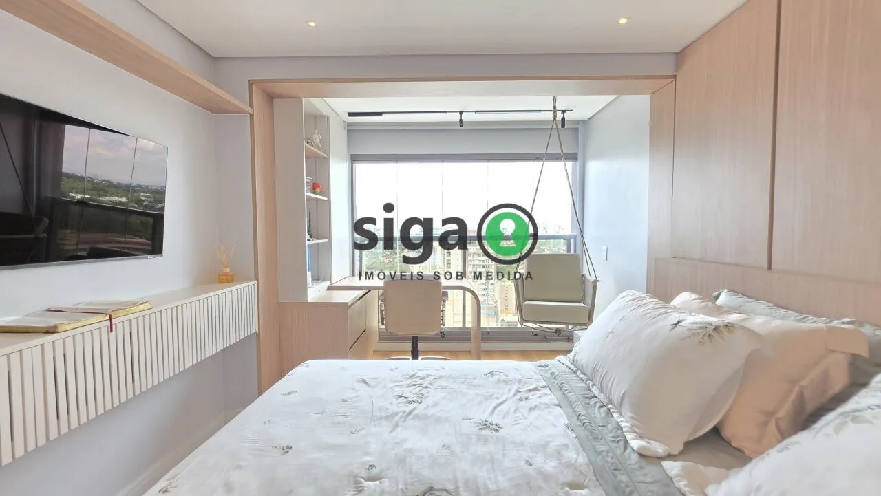 Imagem Cyrela no Brooklin | Apartamento Alto Padrão em Andar Alto com Vista Livre
