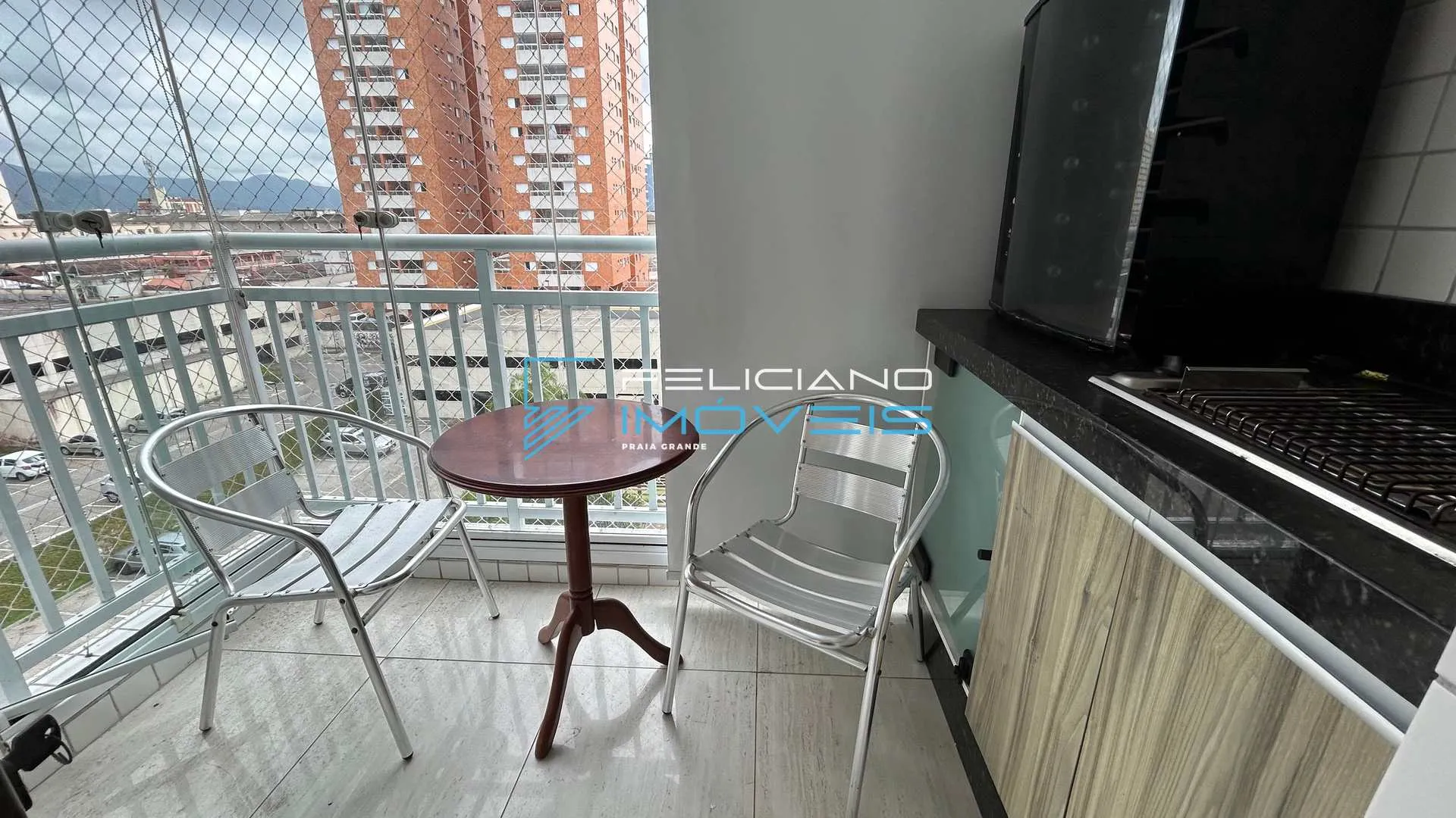 Imagem Apartamento com 2 quartos, Ocian, Praia Grande - R$ 390 mil, Cod: 7094