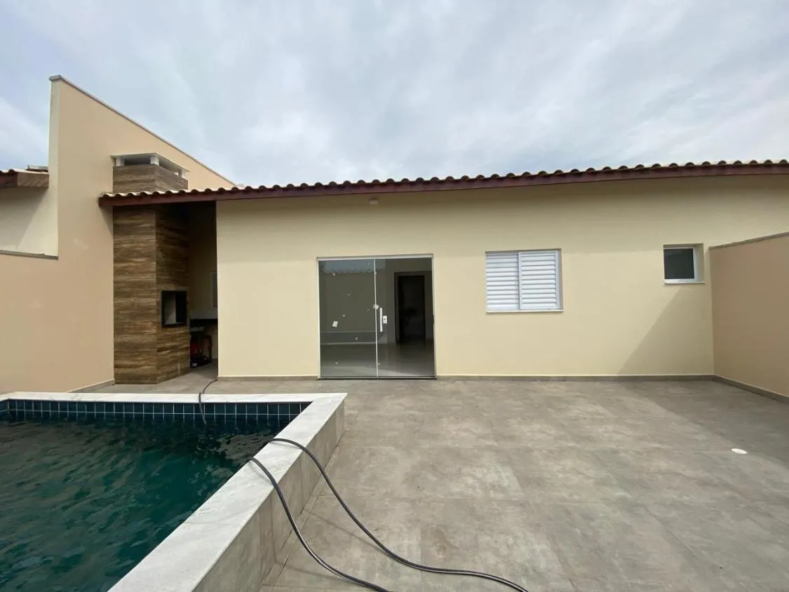 Foto do imóvel CASA NOVA COM PISCINA E ACEITA FINANCIAMENTO BANCÁRIO NO CIBRATEL II EM ITANHAÉM