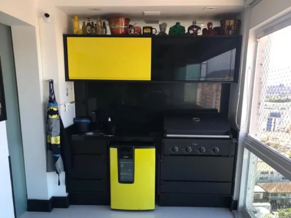 Imagem APARTAMENTO COM 2 DORMITÓRIOS À VENDA, 84 M² POR R$ 930.000,00 - BOQUEIRÃO - SANTOS/SP