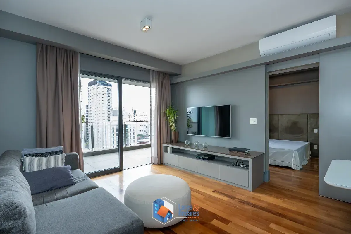 Imagem Apartamento para venda em Vila Nova Conceição com 1 quarto, sendo 1 suíte, 76m²