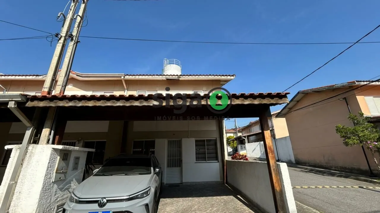 Foto do imóvel Casa em condomínio à venda no Jaraguá: 82m², 3 dormitórios e 2 vagas