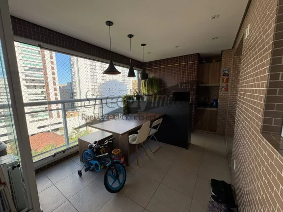 Imagem Apartamento em Santos 3 dormitórios, lazer completo