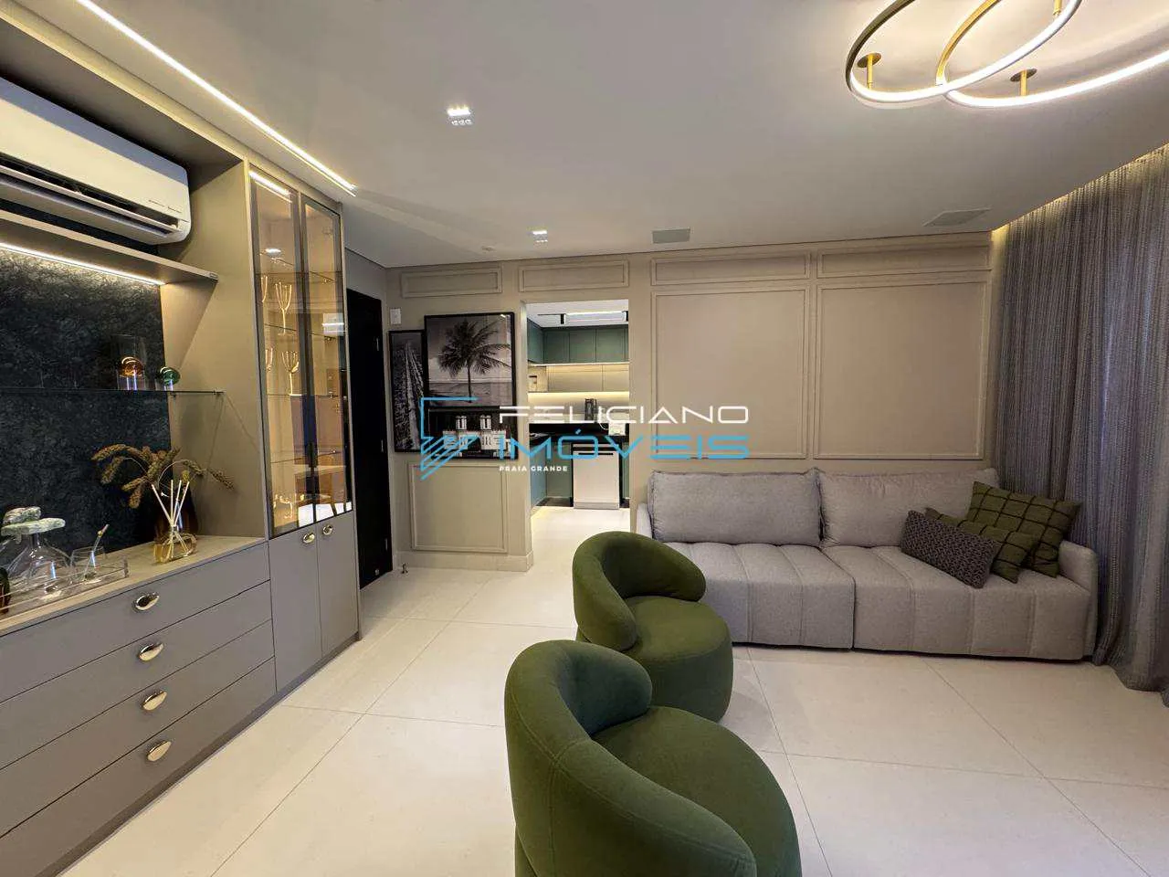 Imagem Apartamento com 2 quartos, Guilhermina, Praia Grande - R$ 1.03 mi, Cod: 6859