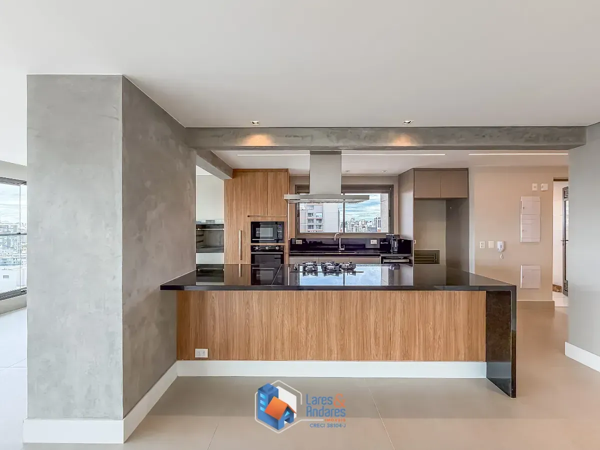 Imagem Apartamento para venda em Brooklin com 4 quartos, sendo 2 suítes, 190m²