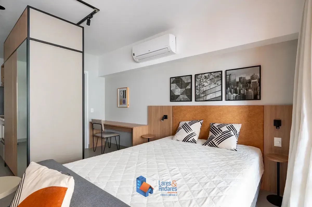 Imagem Studio para venda em Campo Belo com 1 quarto, 45m²