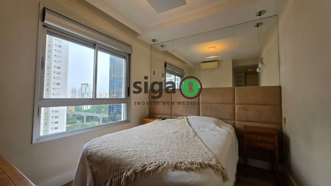 Imagem Brooklin - 105 m² - 2 dormitórios sendo 2 Suítes - Varanda Gourmet - Pronto para Morar