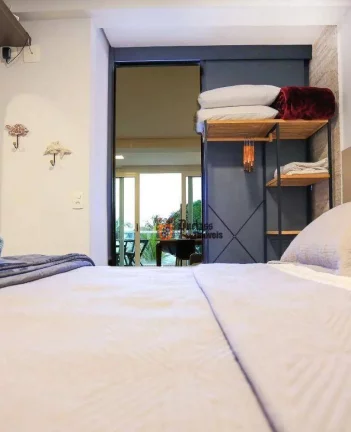 Imagem Flat com 1 suíte à venda, 67 m² por R$ 600.000 - Martim de Sá - Caraguatatuba/SP