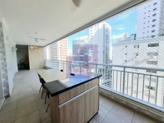 Imagem Apartamento alto padrão com varanda gourmet, 2 dormitórios sendo 1 suíte, lazer completo no condomínio, ASTÚRIAS-Guarujá/SP