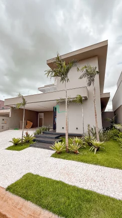 CASA DE ALTO PADRÃO COM LINDO PROJETO Á VENDA EM CONDOMINIO FECHADO EM FRANCA/SP