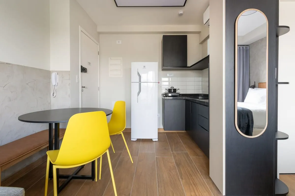 Imagem Apartamento com 1 Quarto para alugar, 24m² - Jardim São Paulo