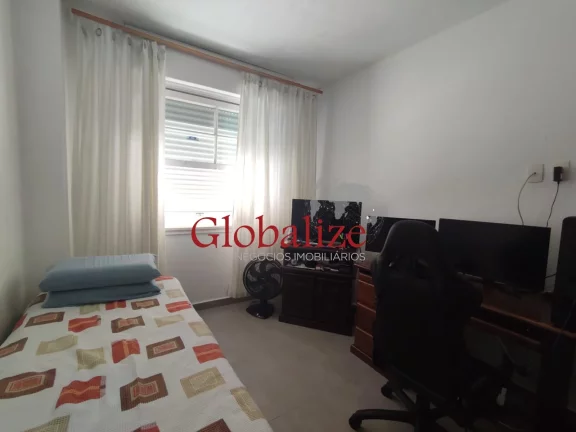 Imagem Apartamento 01 dormitório 01 vaga de garagem elevador Pompéia - Santos R$ 375.000,00