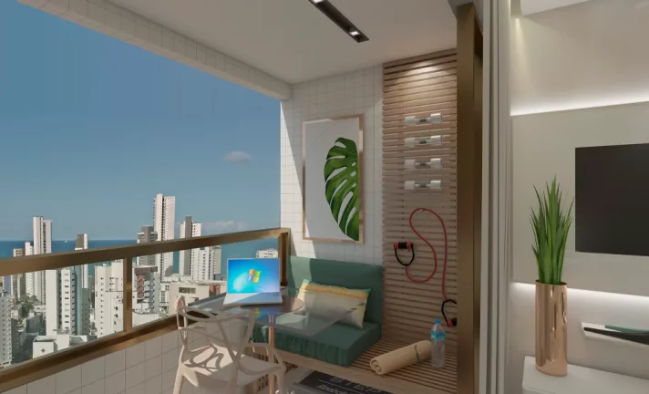 Imagem Apartamento à venda em Recife, Boa Viagem, com 3 quartos, 63m2