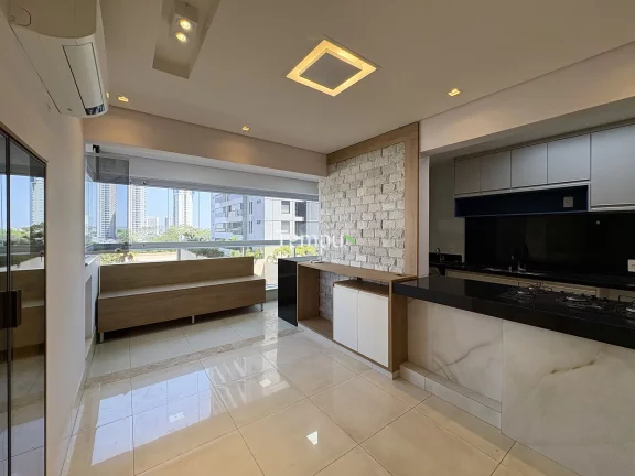 Imagem Follow Bueno Residence - Apartamento de 82m², 3 quartos, completo em armários, cortinas de vidro à venda no bairro Setor Bueno - Goiânia/GO