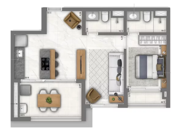 Imagem Apartamento à venda no bairro Vila Clementino - São Paulo/SP