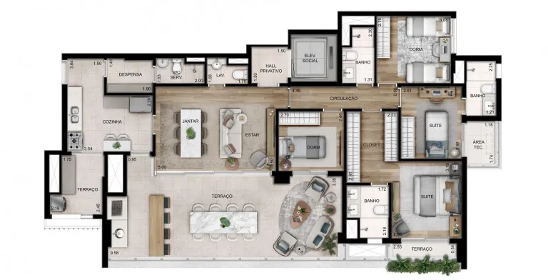 Imagem Apartamento com 4 Quartos à Venda, 156 m² em Perdizes - São Paulo