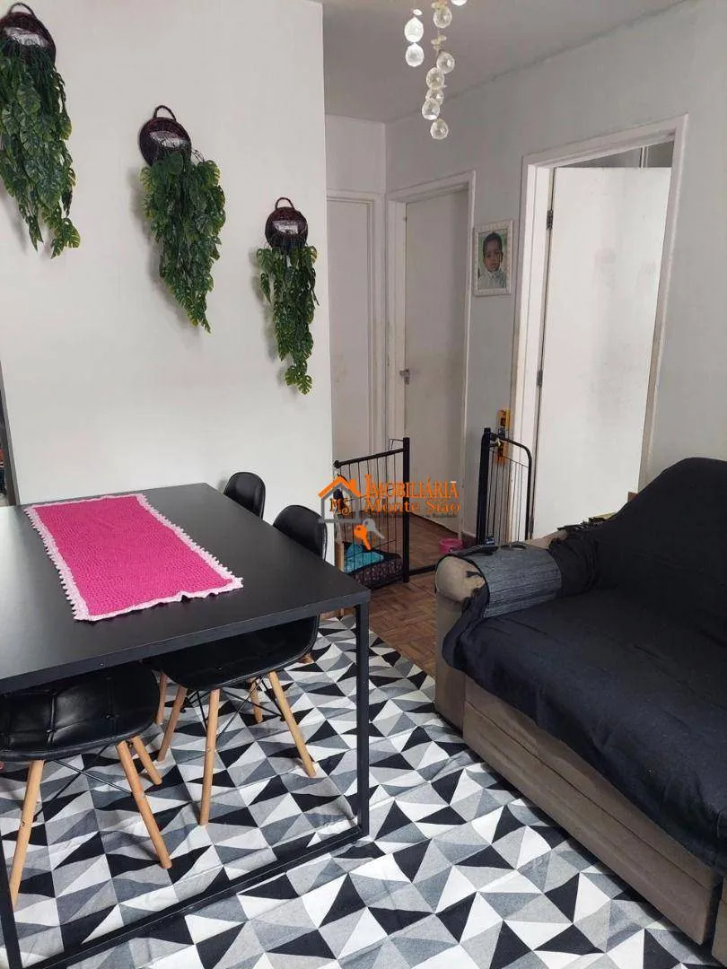 Imagem Apartamento com 2 dormitórios à venda, 48 m² por R$ 180.000,00 - Vila Sadokim - Guarulhos/SP
