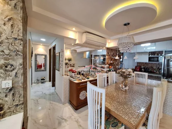 Imagem Apartamento à venda, 101 m² por R$ 1.550.000,00 - Vila Guilhermina - Praia Grande/SP