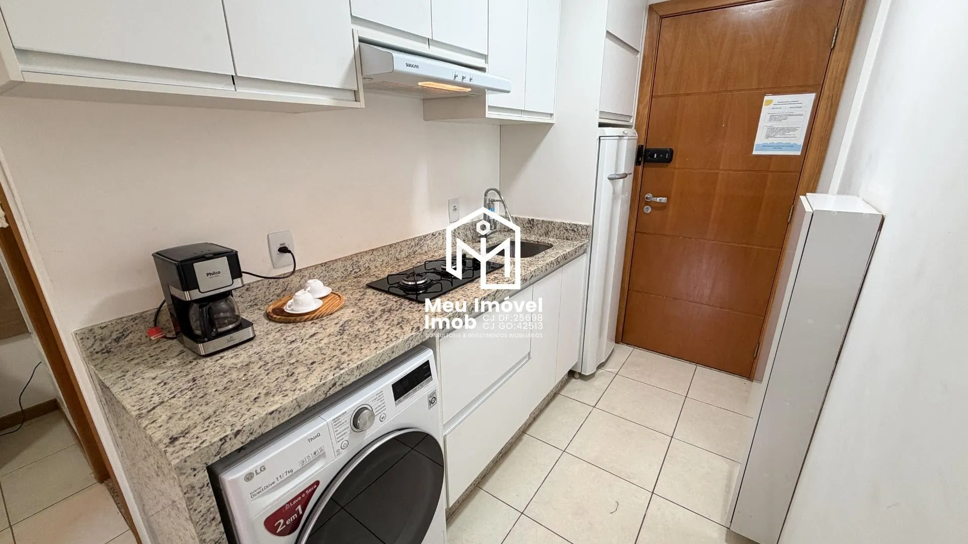 Imagem Apartamento Life Resort 1 Quarto Varanda Mobiliado Brasília