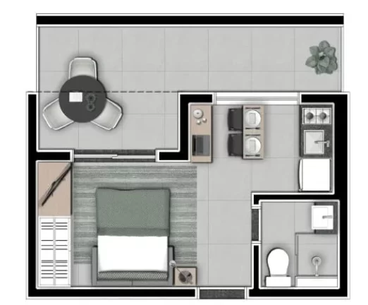 Imagem Apartamentos de 2 Dormitórios à Venda Na Vila Mariana - Lançamento