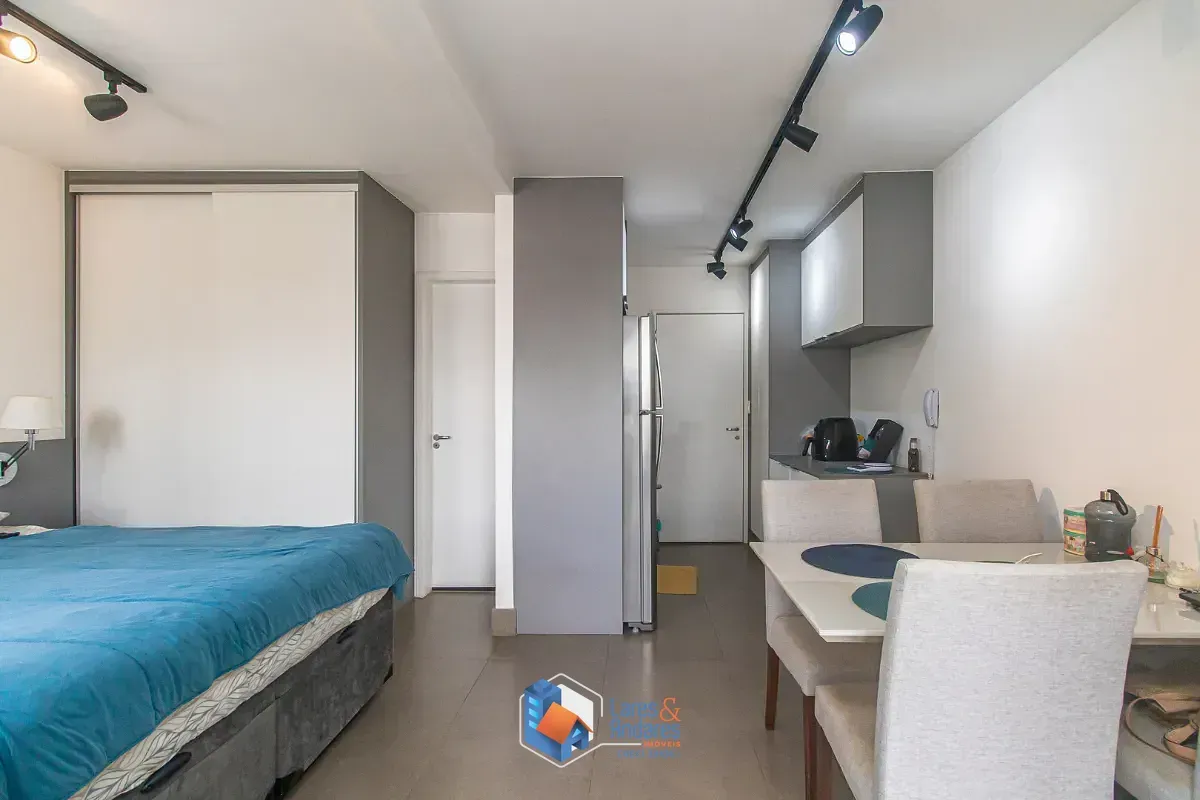 Imagem Apartamento para venda em Chácara Santo Antônio (Zona Sul) com 1 quarto, sendo 1 suíte, 32m²