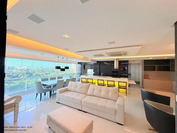 Imagem Apartamento de Luxo em Patamares: 3 Quartos, 3 Suítes, 2 Salas, 1 Banheiro, 2 Vagas, 134m² - Salvador-BA