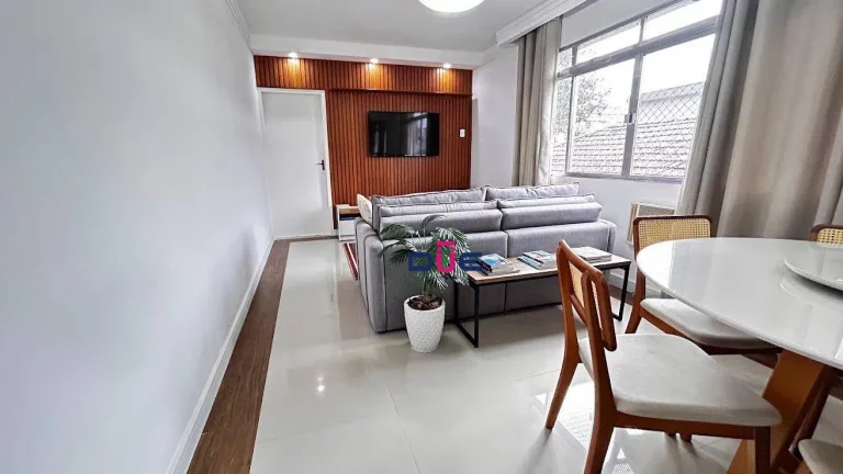 Imagem Apartamento com 3 dormitórios à venda, 102 m² por R$ 640.000 - Ponta da Praia - Santos/SP