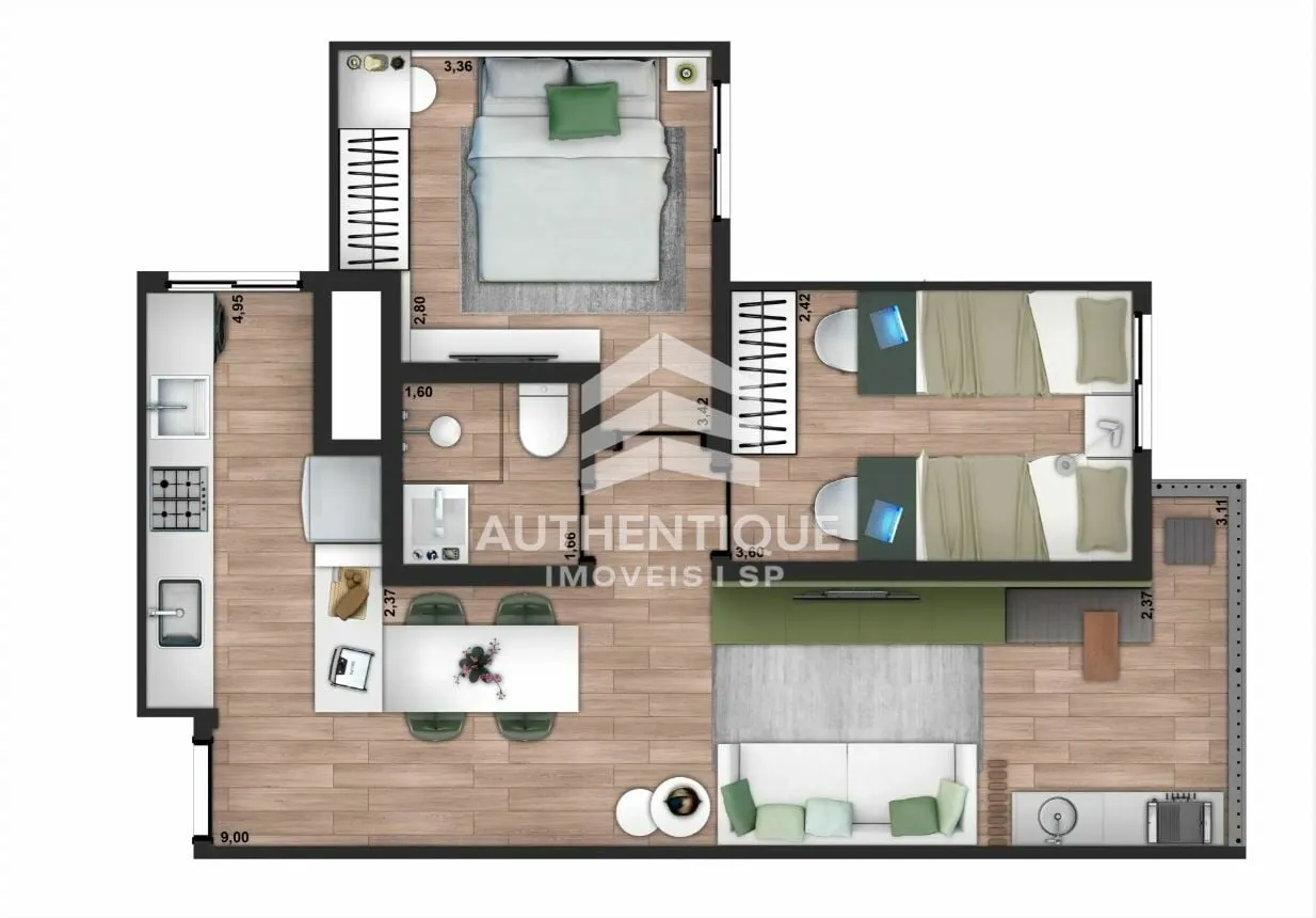Imagem E-Motion Centro São Bernardo do Campo - Apartamento no Centro de São Bernardo do Campo à venda
