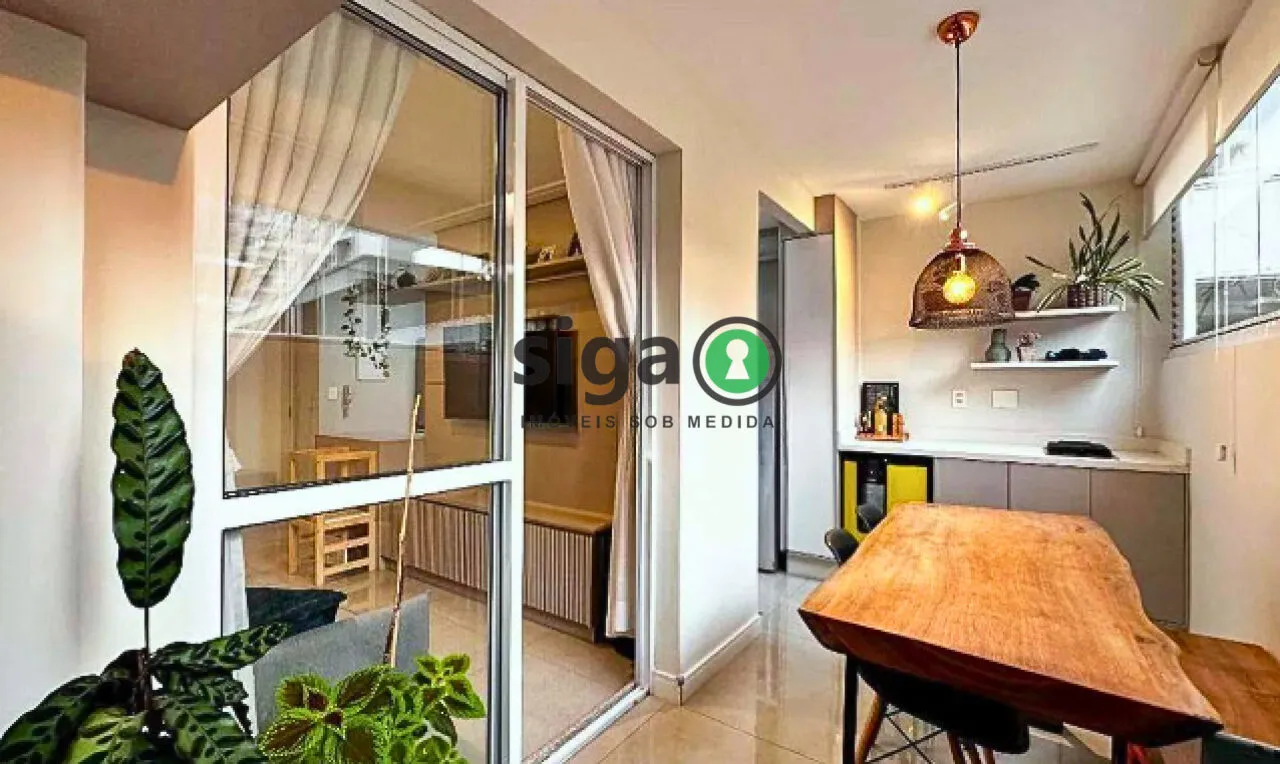 Imagem Apartamento à venda, com 68m2 e 2 dormitórios, no Brooklin.