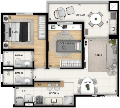 Imagem Apartamento para Venda em São Bernardo do Campo / SP no bairro Centro