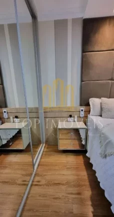 Imagem Lindo Apartamento Bosque dos Eucaliptos Reformado Repleto de Planejados Banheira de Hidromassagem