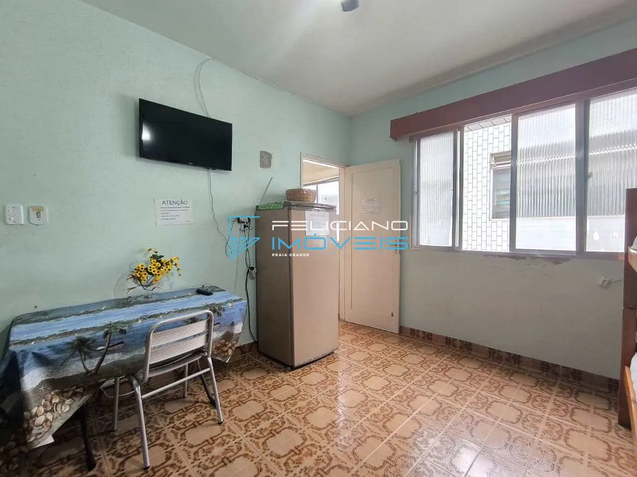 Imagem Kitnet com 1 quarto, Canto do Forte, Praia Grande - R$ 230 mil, Cod: 7341