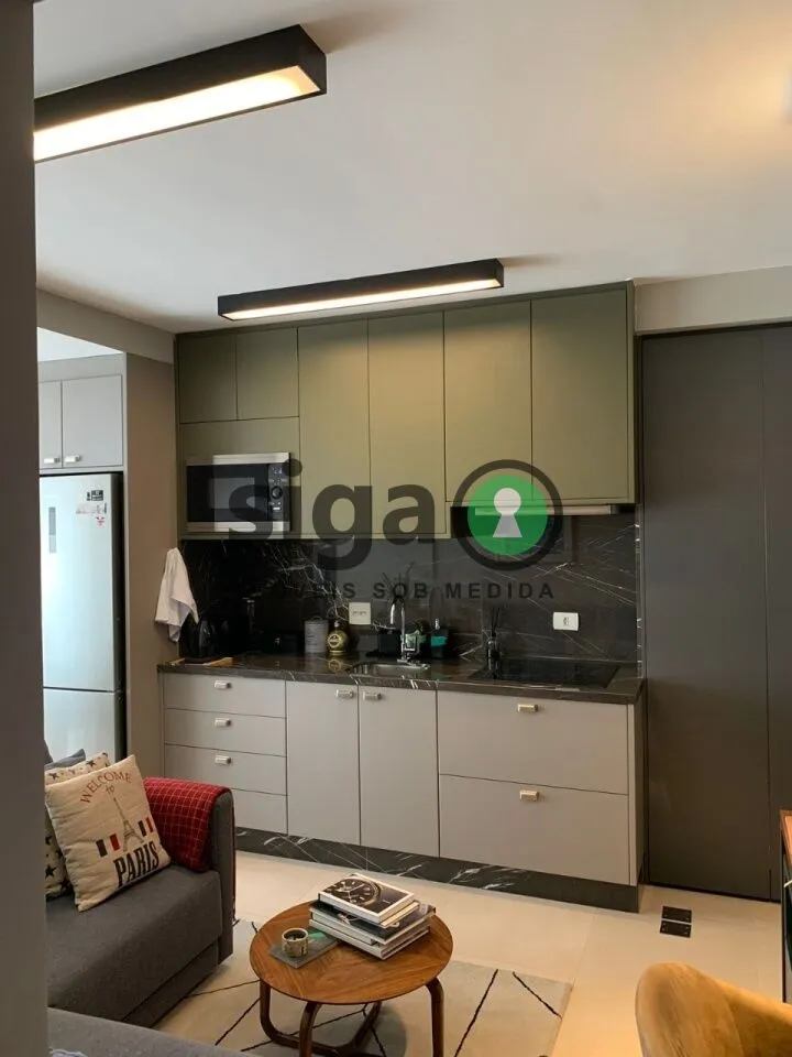 Imagem Apartamento de Alto Padrão Mobiliado no Campo Belo com Projeto Assinado e Porteira Fechada.
