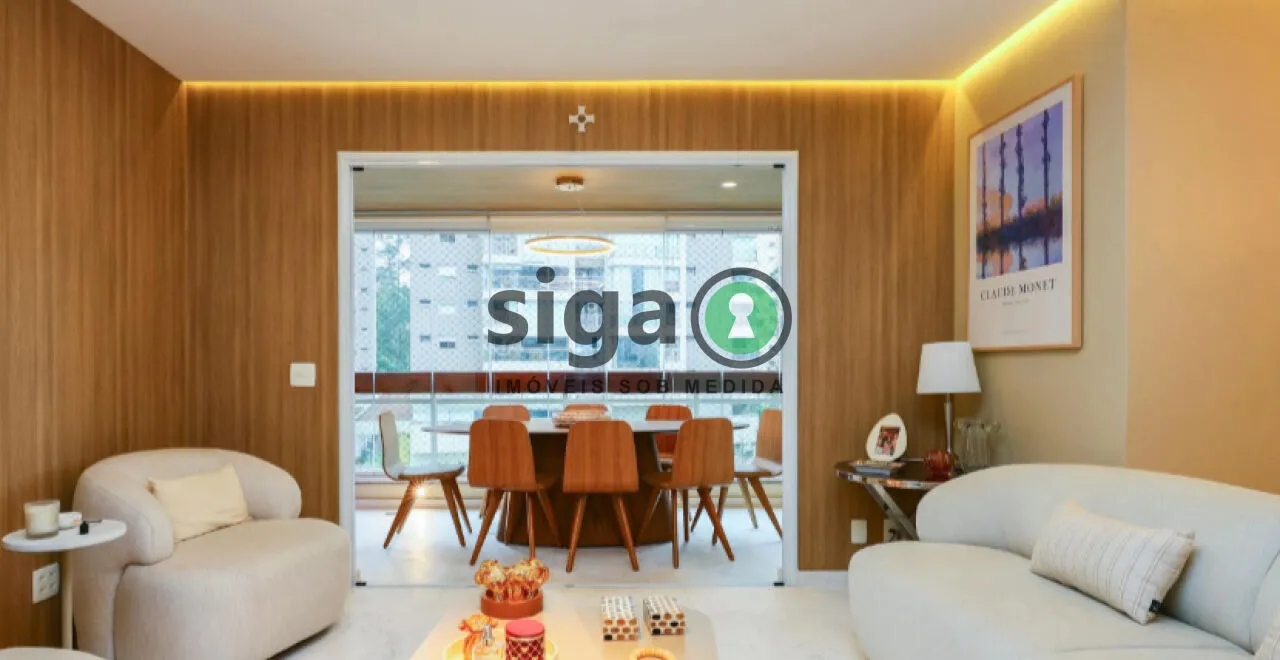 Imagem Apartamento Alto Padrão à Venda no Panamby 164m² - 3 Suítes