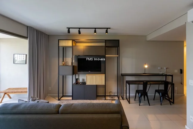 Imagem Apartamento à venda em São Paulo-SP, Itaim Bibi: 1 quarto, 1 sala, 1 banheiro, 1 vaga de garagem, 48m². Venha conferir!