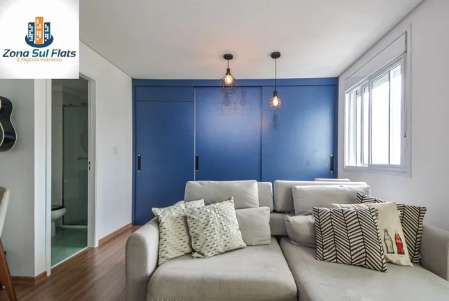 Imagem Apartamento à Venda No Brooklin Com 1 Suíte, Varanda e 1 Vaga