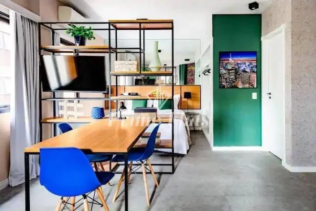 Imagem Flat disponível para venda no Hampton Park no bairro Jardins, com 29,80m², 1 dormitório e 1 vaga de garagem