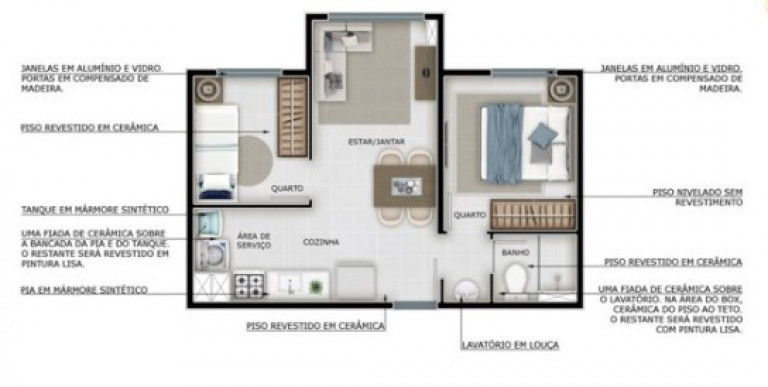 Imagem Apartamento com 2 Quartos à Venda, 37 m² em Paraisópolis - São Paulo