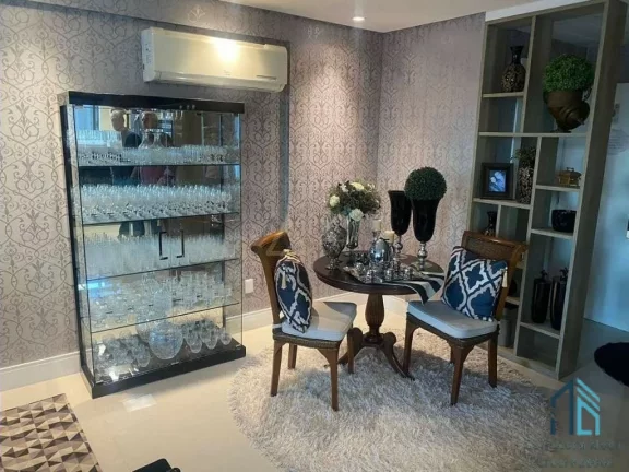 Imagem Apartamento a venda 177 m², 03 suítes, 02 vagas, sacada com churrasqueira em Balneário Camboriú SC