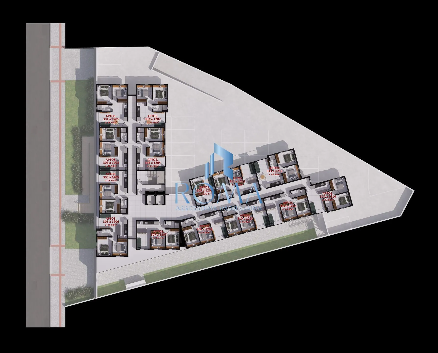 Imagem Apartamento 2 dormitórios à venda Nossa Senhora Medianeira Santa Maria/RS