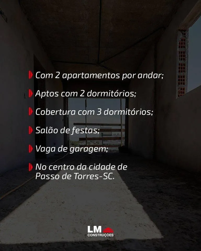 Imagem Apartamento com 2 quartos, 72,10m2, à venda em Passo de Torres