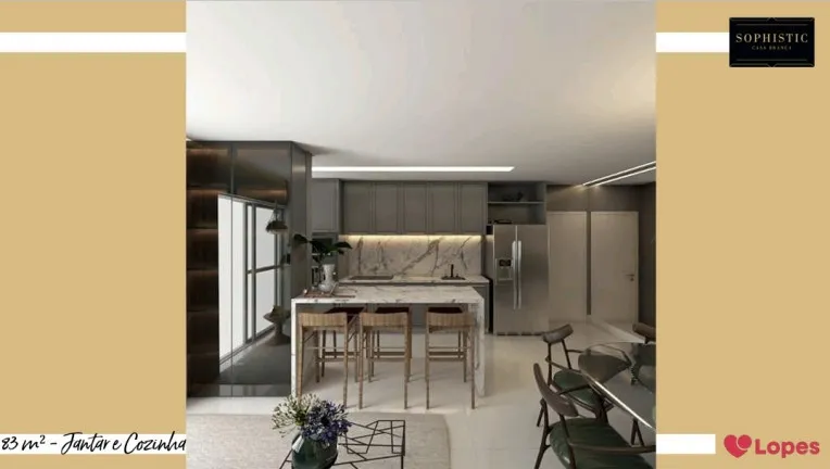 Imagem Apartamento com 3 Quartos à Venda, 83 m² em Casa Branca - Santo André